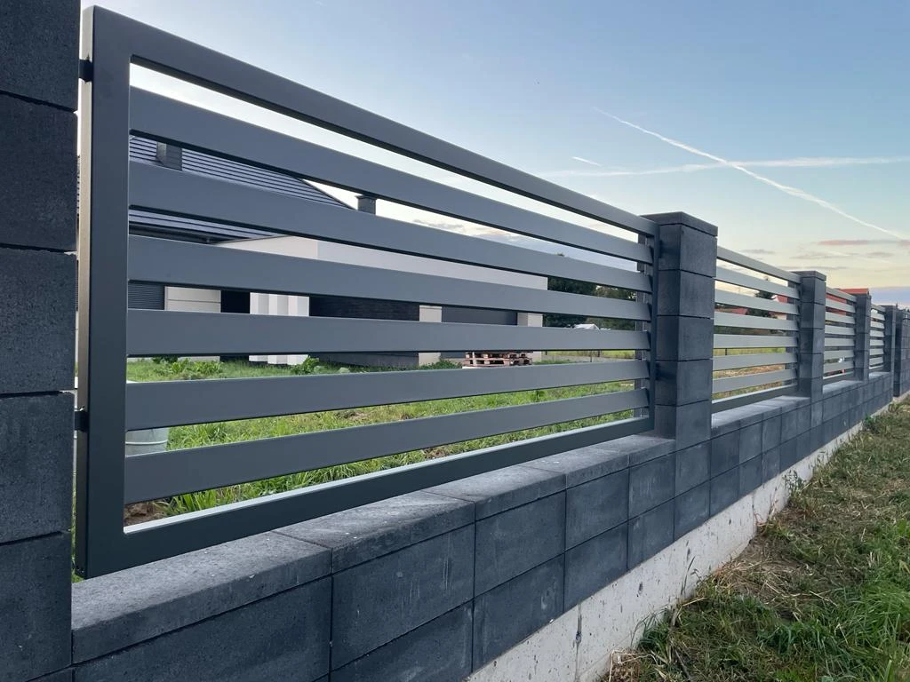 Zdjęcie - Ogrodzenie panelowe czarne