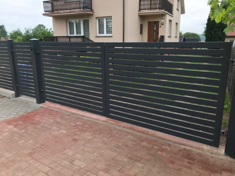 Zdjęcie - brama wjazdowa cała