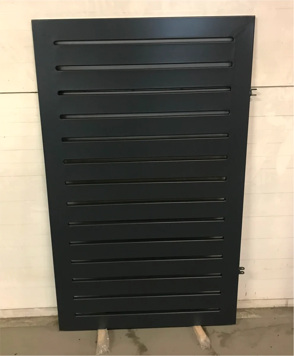 Zdjęcie - Furtka palisadowa czarna